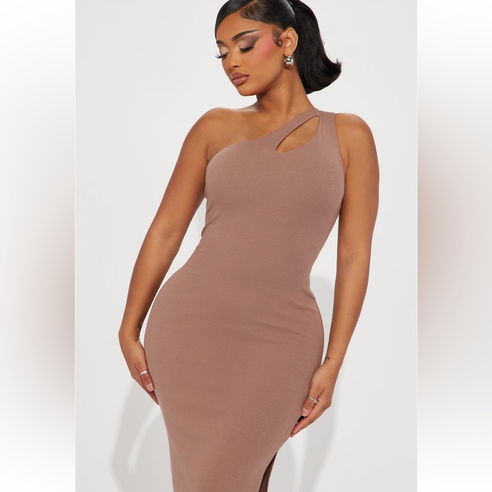Midi Dress brown